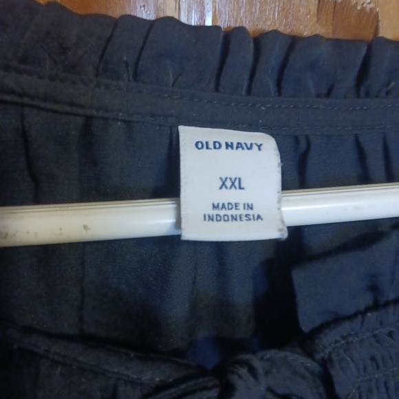 Old navy women's black long sleeve top xxl A-53 - Picture 2 of 5